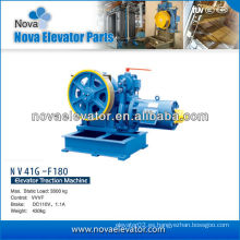 Ascensor Geared máquina de tracción, máquina de ascensor, Levante Motor NV41G-F180